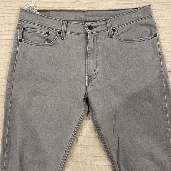 Grey Levi’s 511 Jeans Szn 36-32 - Picture 3 of 5